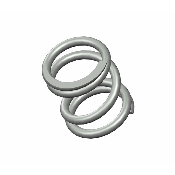 Zoro Approved Supplier Compression Spring, O= .625, L= .75, W= .080 R G109963395